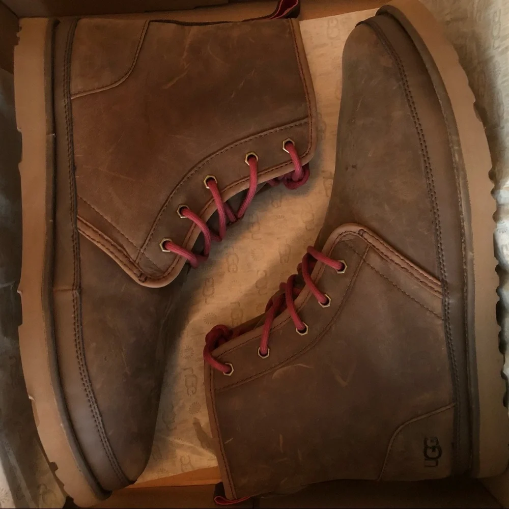 UGG Harkley Weather Waterproof Plain Toe Boot